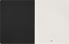 Zeszyt Moleskine Student Cahier XXL (21.6X27.9 cm) Gładki Czarny (Moleskine Student XXL Plain Black Soft Cover) - 8056999276898